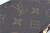 Auth Louis Vuitton Monogram Porte Monnaie Billets Viennois M61663 Wallet J9686