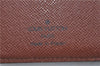 Auth Louis Vuitton Monogram Porte Monnaie Billets Viennois M61663 Wallet J9686