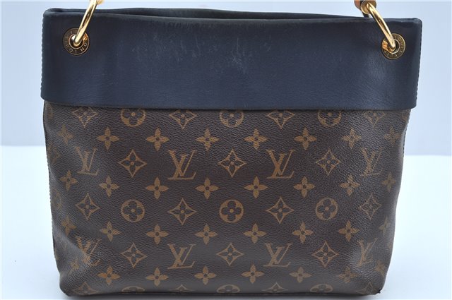 Authentic Louis Vuitton Monogram Tuileries Besace M43441 2Way Shoulder Bag J9688