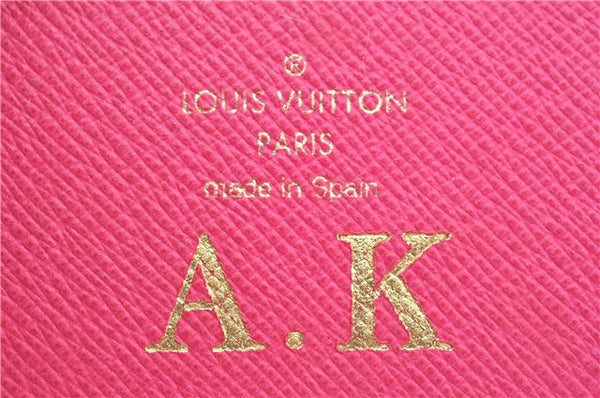 Authentic Louis Vuitton Monogram Folio Iphone 7+ Case Pink M63401 LV J9689