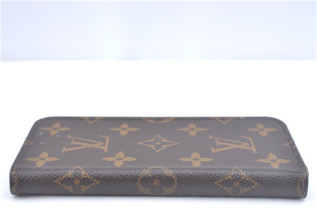 Authentic Louis Vuitton Monogram Folio Iphone X Xs Case M63443 LV J9690