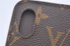 Authentic Louis Vuitton Monogram Folio Iphone X Xs Case M63443 LV J9690