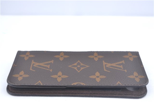 Authentic Louis Vuitton Monogram Folio Iphone 8 Case M61905 LV J9691