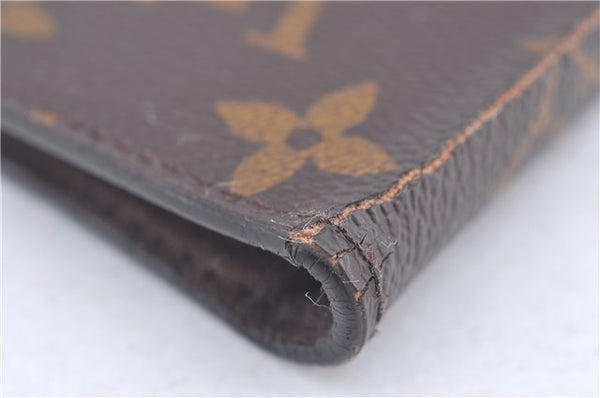 Authentic Louis Vuitton Monogram Folio Iphone 8 Case M61905 LV J9691