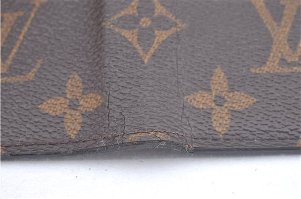 Authentic Louis Vuitton Monogram Folio Iphone 8 Case M61905 LV J9691