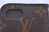 Authentic Louis Vuitton Monogram Folio Iphone 8 Case M61905 LV J9691