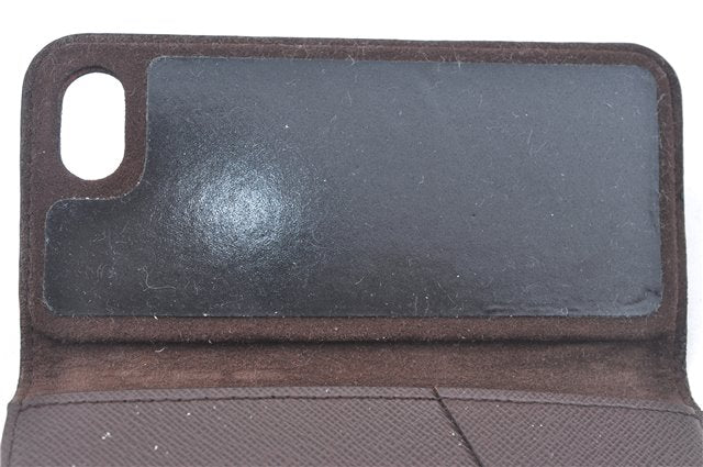 Authentic Louis Vuitton Monogram Folio Iphone 8 Case M61905 LV J9691