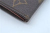 Auth Louis Vuitton Monogram Porte Monnaie Billets Trifold Wallet M61660 LV J9692