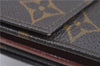 Auth Louis Vuitton Monogram Porte Monnaie Billets Trifold Wallet M61660 LV J9692