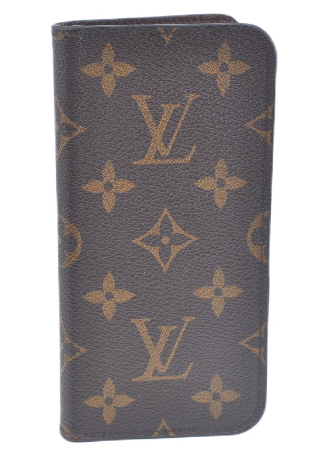 Authentic Louis Vuitton Monogram Folio Iphone X Xs Case M63443 LV J9693