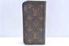 Authentic Louis Vuitton Monogram Folio Iphone X Xs Case M63443 LV J9693