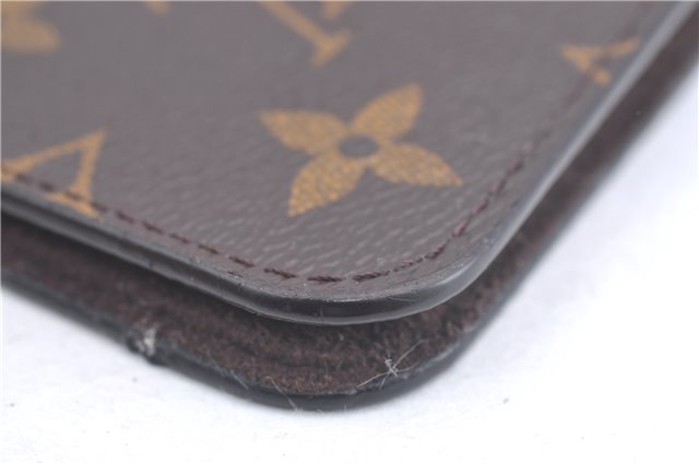 Authentic Louis Vuitton Monogram Folio Iphone X Xs Case M63443 LV J9693