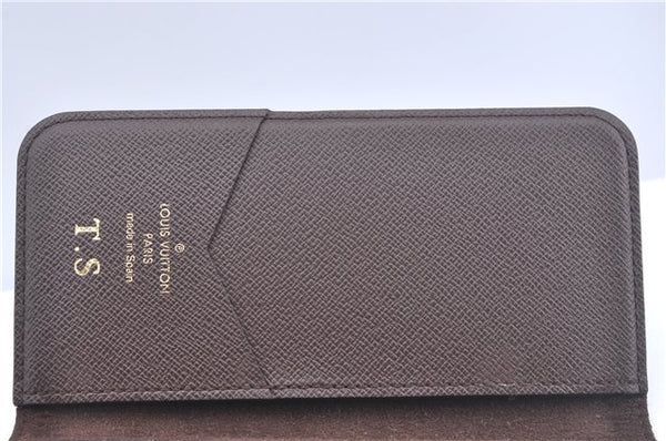 Authentic Louis Vuitton Monogram Folio Iphone X Xs Case M63443 LV J9693