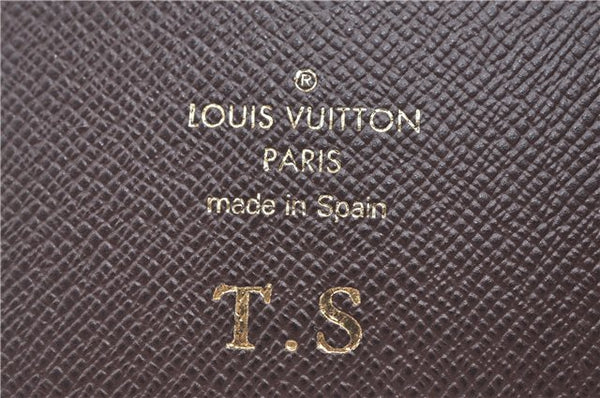 Authentic Louis Vuitton Monogram Folio Iphone X Xs Case M63443 LV J9693