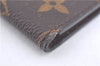 Authentic Louis Vuitton Monogram Folio Iphone X Xs Case M63443 LV J9694