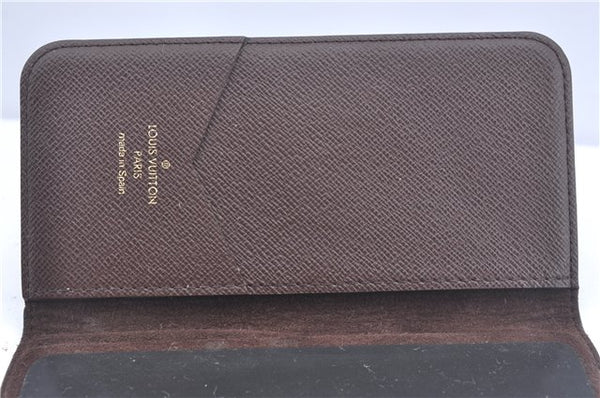 Authentic Louis Vuitton Monogram Folio Iphone X Xs Case M63443 LV J9694