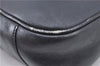 Authentic GUCCI Bamboo 2way Hand Shoulder Crossbody Bag Leather Black Junk J9695