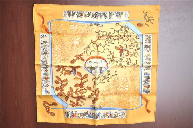 Auth HERMES Petit Carre 40 Scarf Handkerchief 