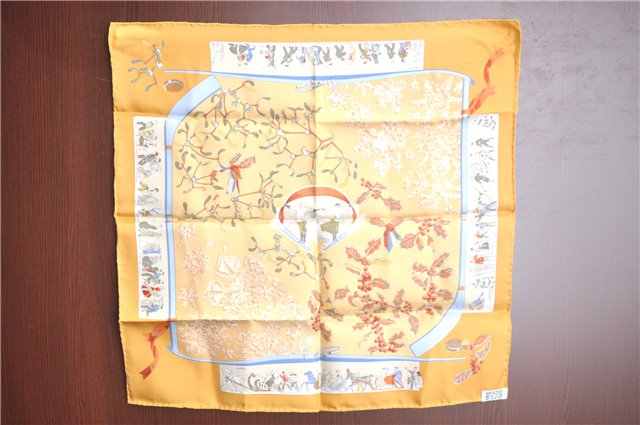 Auth HERMES Petit Carre 40 Scarf Handkerchief 