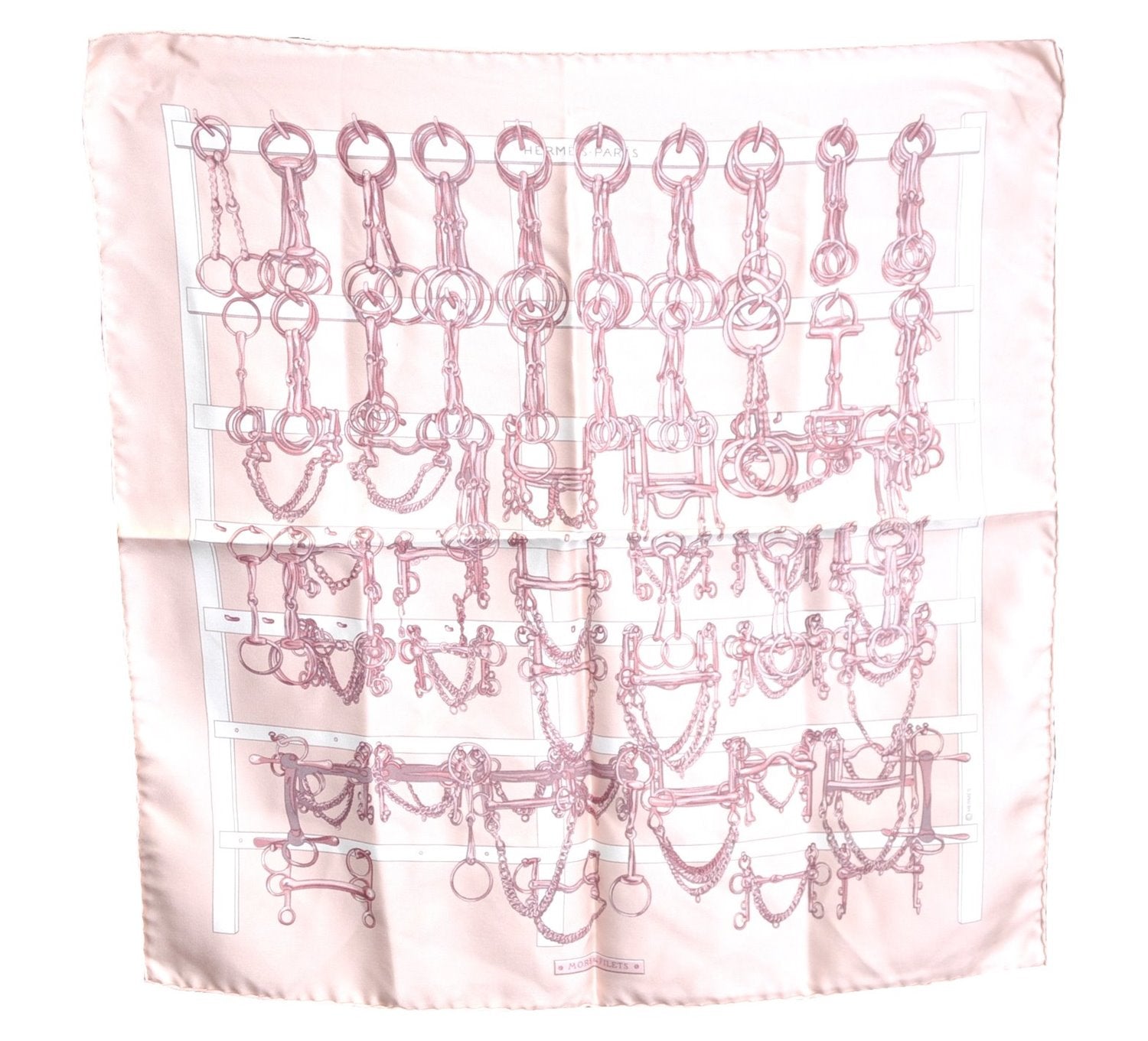 Auth HERMES Petit Carre 40 Scarf Handkerchief 