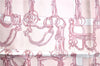 Auth HERMES Petit Carre 40 Scarf Handkerchief "MORS & FILETS" Silk Pink J9699