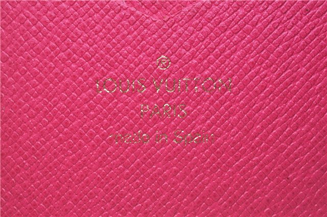 Authentic Louis Vuitton Monogram Folio Iphone 7 8 Case Pink M61906 LV J9700