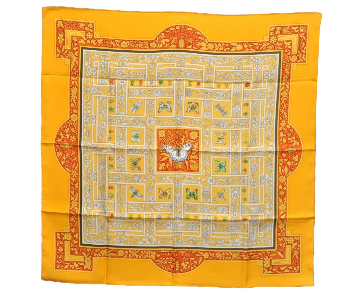 Authentic HERMES Carre 90 Scarf 