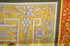 Authentic HERMES Carre 90 Scarf "joyaux de l'ete" Silk Yellow Box J9886