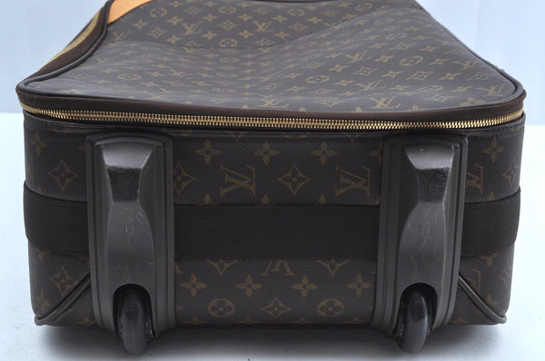 Authentic Louis Vuitton Monogram Pegase 55 Travel Suitcase M23294 LV J9935