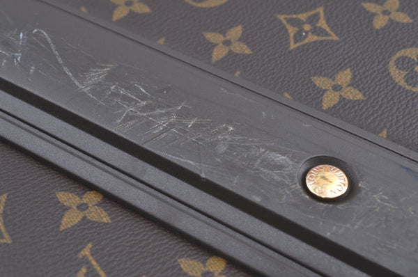 Authentic Louis Vuitton Monogram Pegase 55 Travel Suitcase M23294 LV J9935