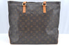 Authentic Louis Vuitton Monogram Cabas Mezzo Shoulder Tote Bag M51151 LV K0173