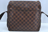 Authentic Louis Vuitton Damier Naviglio Shoulder Cross Body Bag N45255 LV K0414