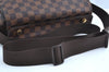 Authentic Louis Vuitton Damier Naviglio Shoulder Cross Body Bag N45255 LV K0414