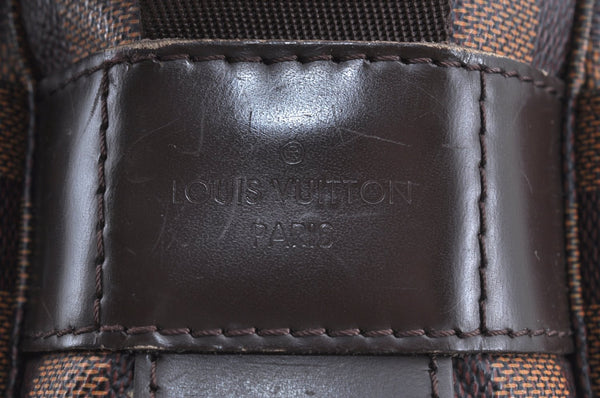 Authentic Louis Vuitton Damier Naviglio Shoulder Cross Body Bag N45255 LV K0414