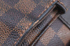 Authentic Louis Vuitton Damier Naviglio Shoulder Cross Body Bag N45255 LV K0414