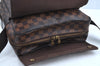 Authentic Louis Vuitton Damier Naviglio Shoulder Cross Body Bag N45255 LV K0414