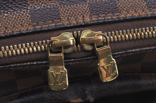 Authentic Louis Vuitton Damier Naviglio Shoulder Cross Body Bag N45255 LV K0414