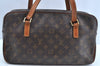 Authentic Louis Vuitton Monogram Cite GM Shoulder Bag M51181 LV K0660