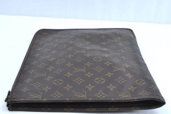 Authentic Louis Vuitton Monogram Poche Documents Document Case M53400 LV K0737