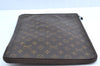 Authentic Louis Vuitton Monogram Poche Documents Document Case M53400 LV K0737