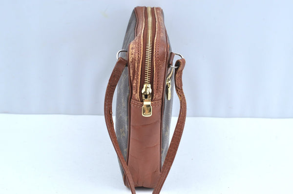 Auth Louis Vuitton Monogram Pochette Sport Clutch Hand Bag Old Model LV K0754