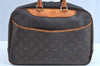 Authentic Louis Vuitton Monogram Deauville Hand Bag M47270 LV Junk K0767