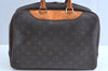Authentic Louis Vuitton Monogram Deauville Hand Bag M47270 LV Junk K0767