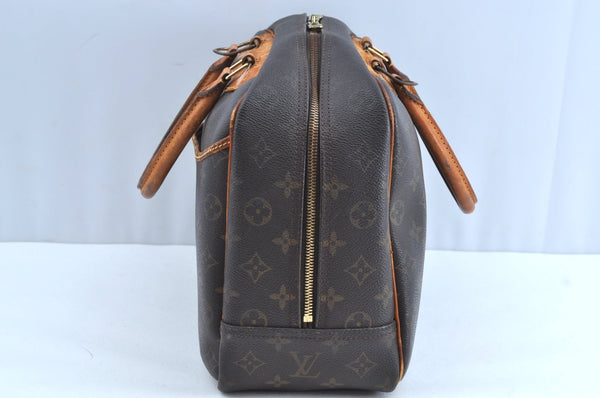 Authentic Louis Vuitton Monogram Deauville Hand Bag M47270 LV Junk K0767