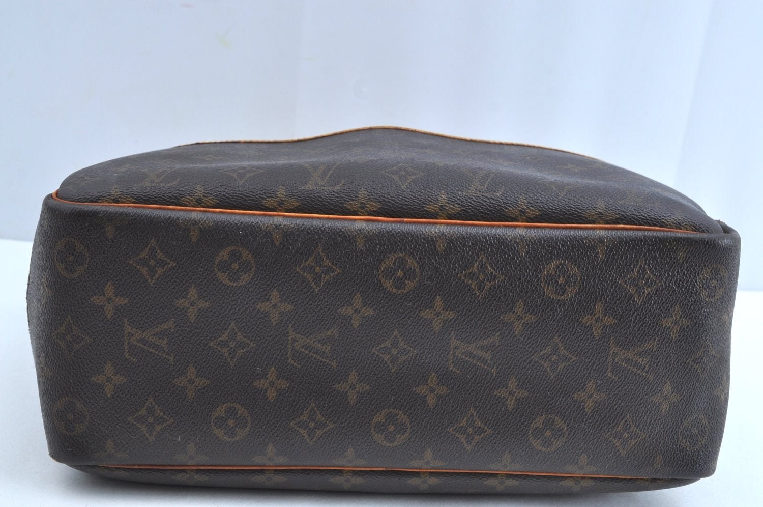 Authentic Louis Vuitton Monogram Deauville Hand Bag M47270 LV Junk K0767