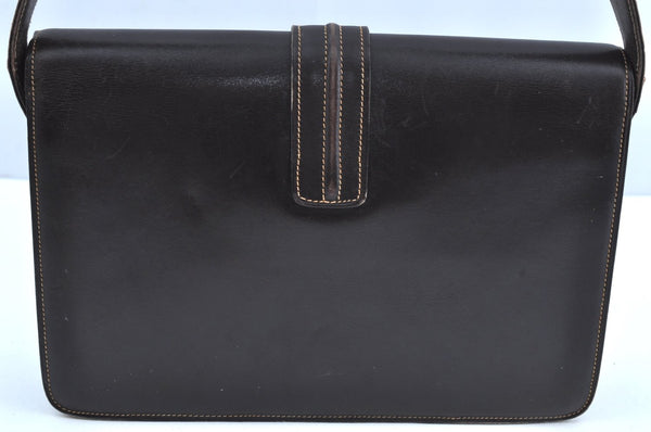 Authentic GUCCI Shoulder Hand Bag Purse Leather Brown K0908