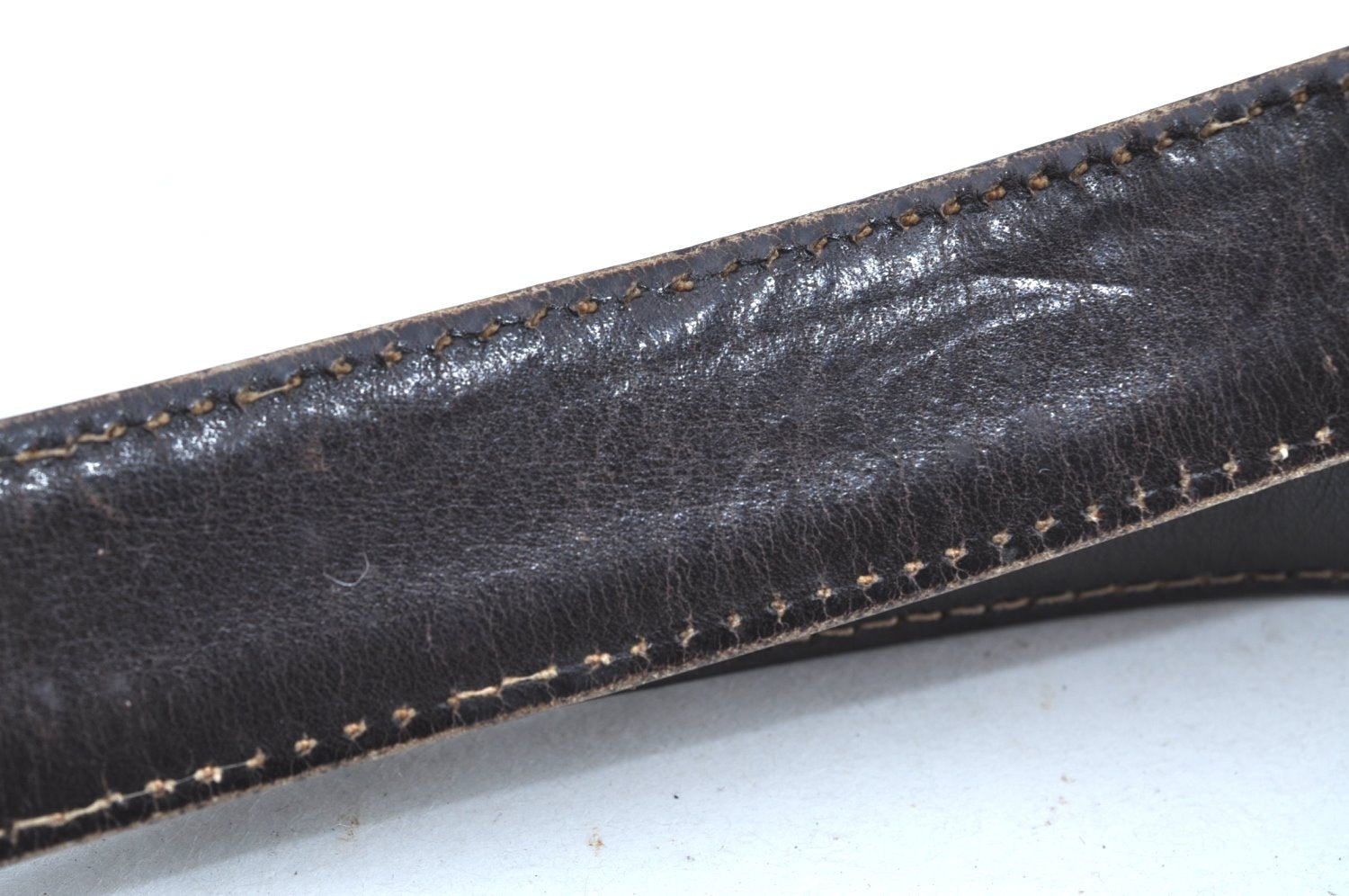 Authentic GUCCI Shoulder Hand Bag Purse Leather Brown K0908