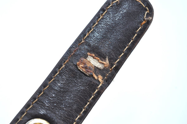 Authentic GUCCI Shoulder Hand Bag Purse Leather Brown K0908