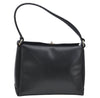 Authentic GUCCI Shoulder Hand Bag Purse Leather Black K0928