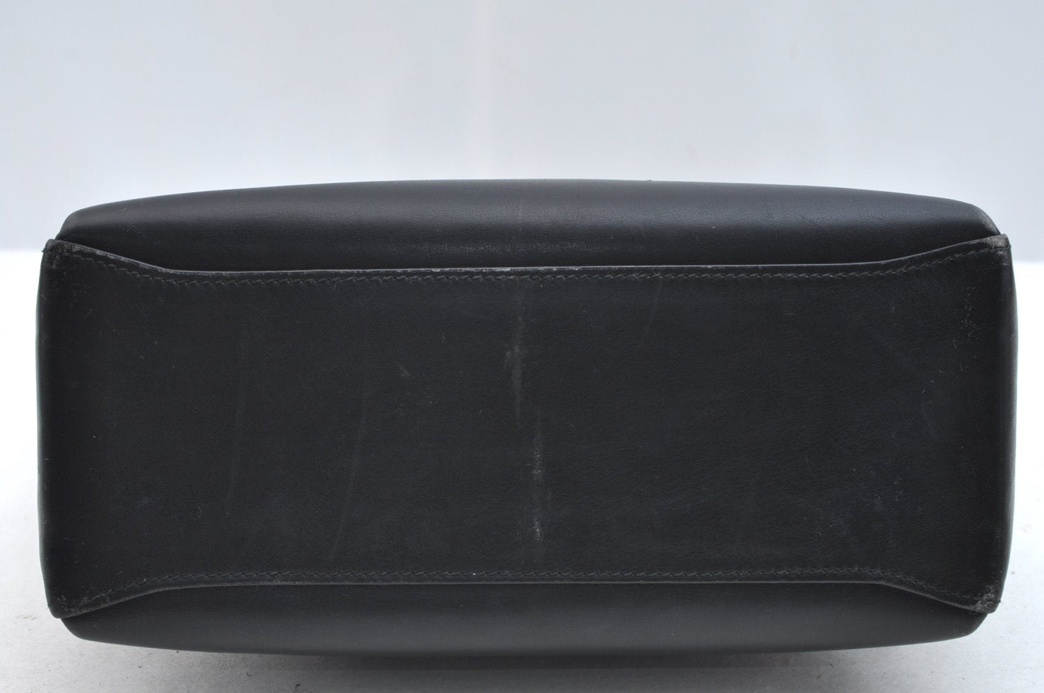 Authentic GUCCI Shoulder Hand Bag Purse Leather Black K0928